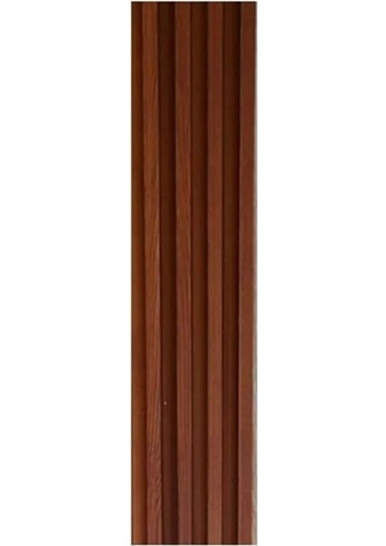 Ahşap desenli duvar paneli 200x18cm, yapışkanlı, 3D tasarım, şık ve modern görünüm