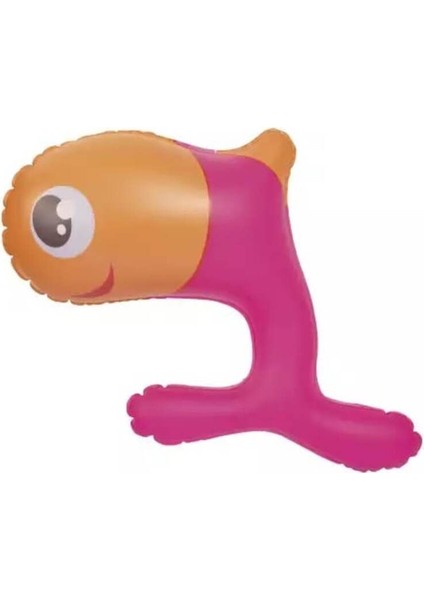 Renkli Eğlenceli Korsan Havuz Fişkiyeli 140x130cm, 3+ Yaş