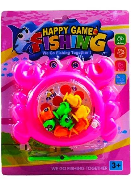 Happy Game Kurmalı Balık Avı Pembe (277-7) fiyatları