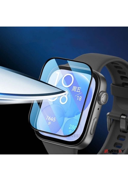 Huawei Watch Fit 4 Ekran Koruyucu Polymer Temperli Nano 0.5 mm Watch Ekran Koruyucu