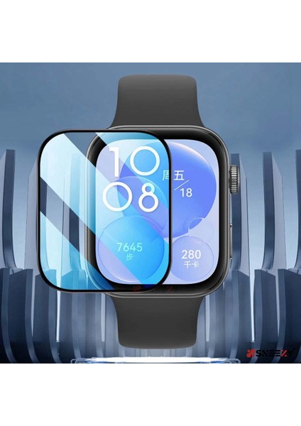 Huawei Watch Fit 4 Ekran Koruyucu Polymer Temperli Nano 0.5 mm Watch Ekran Koruyucu