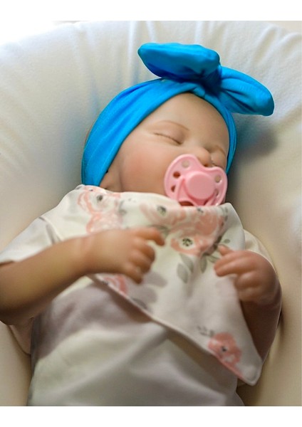 Bebeğin Için En Konforlu Bandana,2'li Set 0-2yaş Kız Bebek Penye Fiyonk Bandana