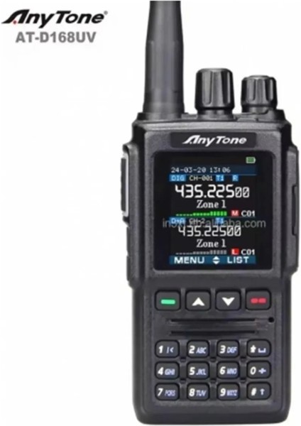 AT-D168UV Anytone D168 Ultra Güç Multi El Telsizi