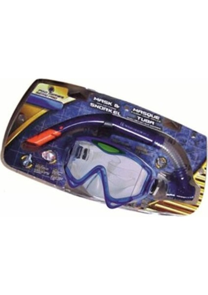 Renkli Maske ve Şnorkel Seti, Su Altı Keşfi İçin Eğlenceli ve Rahat Kullanım, Turuncu