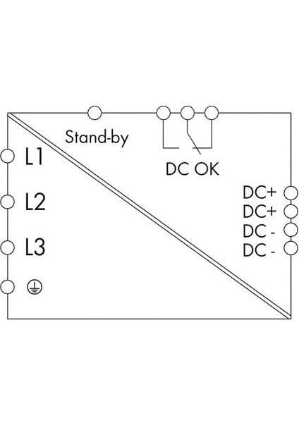 787-847 Ac 340 550V/DC 48V Dc 20 A Pro Epsitron Güç Kaynağı 20070002359 Three-Phase