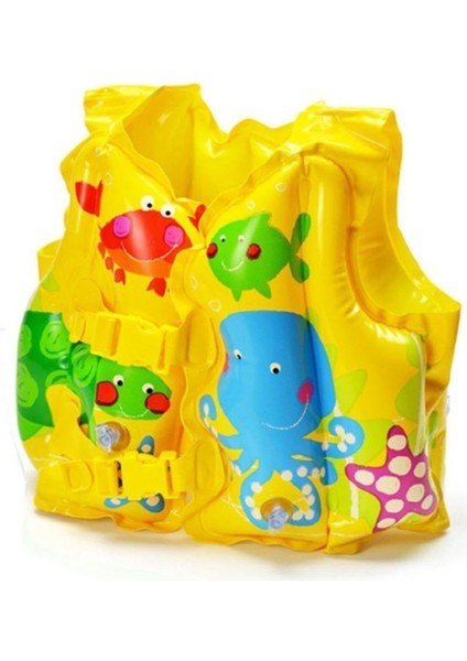 Intex Balık Desenli Baskılı Yelek 41X30 cm