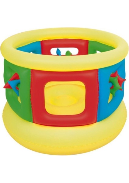 Renkli Eğlence Parkı, 152x107 cm, Çocuklar İçin Güzel ve Eğlenceli Zemin Oyunu