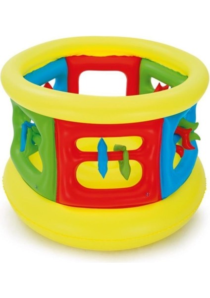 Renkli Eğlence Parkı, 152x107 cm, Çocuklar İçin Güzel ve Eğlenceli Zemin Oyunu fırsatları