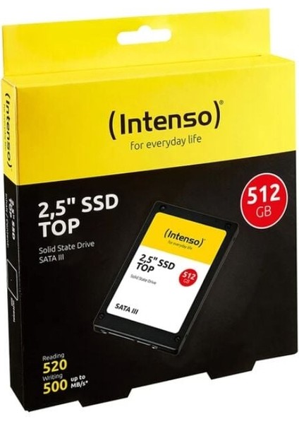 512GB Intenso 3812450 2.5'' 520/500MB/S SSD