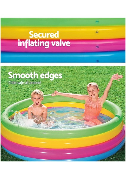 Neon Renkli 4 Bölmeli Havuz, Eğlence ve Serinlik İçin Mükemmel Seçenek indirimleri