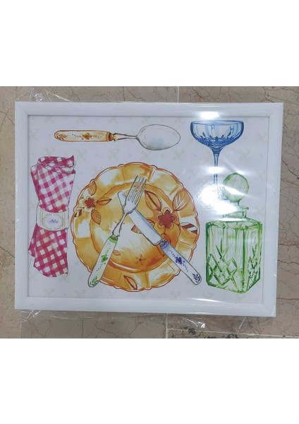Renkli Bardaklar Keyif Tepsi Sofra Mutfak Yemek Odası 1 Adet