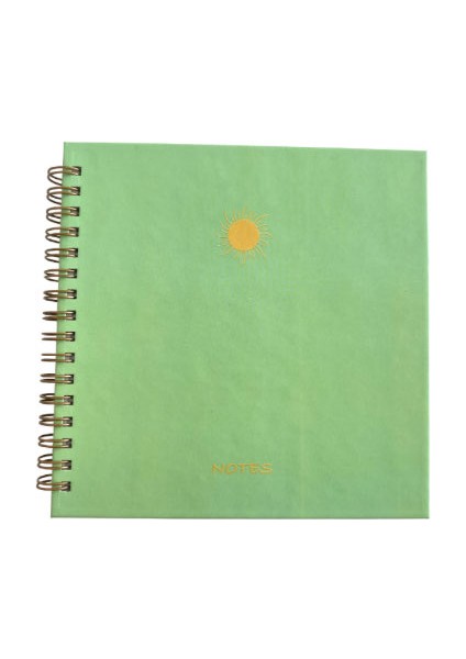 Pinterest Dizayn 80 Yaprak Yeşil Sert Kapak Defter