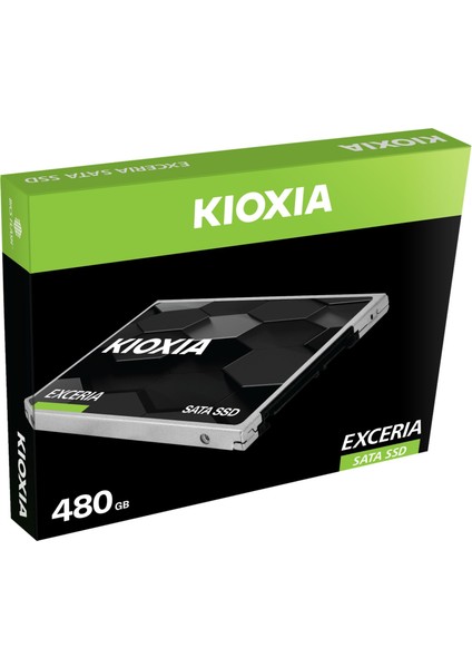 480GB Kıoxıa Excerıa 2.5'' 3D 555/540 Mb/sn 3yıl (LTC10Z480GG8)