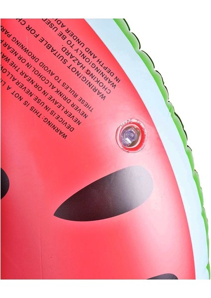 Tutmalı Karpuz Simit Şişme Karpuz Desenli Simit Deniz Simidi Meyve Simit Havuz Karpuz Simit 76 Cm.