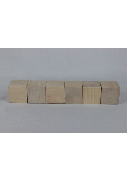 6 Lı Naturel Büyük Küp (5 Cm) indirimleri