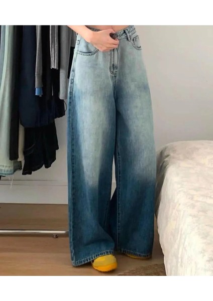 Baggy Salaş Pucket Jean Pantolon