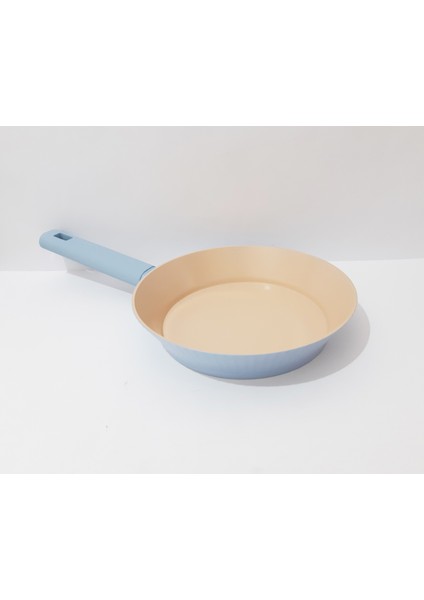 24 cm Tava Indüksiyon Tabanlı Yapışmaz Tava Kızartma Tavası Derin Pişirme Tava