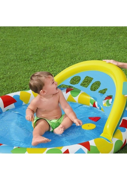 47" x 46" x 18"/1.20M x 1.17M x 46CM Splash & Learn Kiddie Pool modelleri