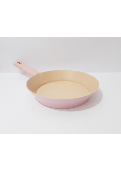 24 cm Tava Indüksiyon Tabanlı Yapışmaz Tava Kızartma Tavası Derin Pişirme Tava