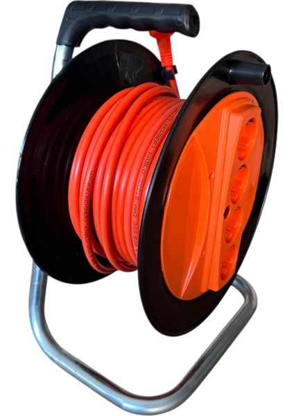 Makaralı Uzatma Kablosu 3x2.5mm- 20M/30M/40M/50M | Güçlü ve Dayanıklı