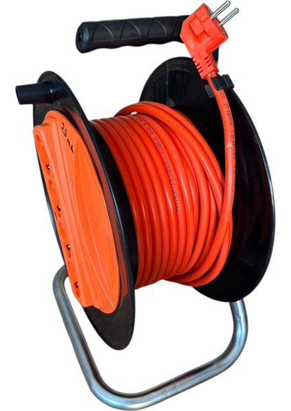 Makaralı Uzatma Kablosu 3x2.5mm- 20M/30M/40M/50M | Güçlü ve Dayanıklı