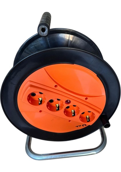 Makaralı Uzatma Kablosu 3x2.5mm- 20M/30M/40M/50M | Güçlü ve Dayanıklı
