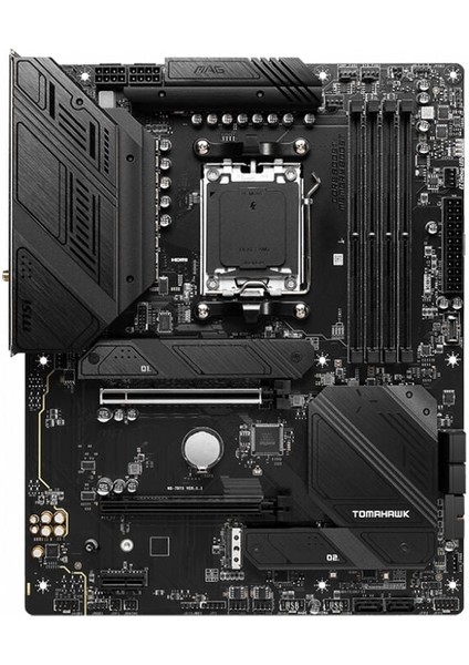 Msı Mag B650 Tomahawk Wıfı Ddr5 6600(OC)MHZ M.2 Atx Am5 fiyatları