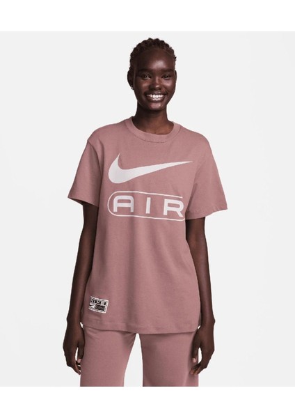 Sportswear Kadın Kahverengi Günlük Stil T-Shirt FV8002-208 Kahverengi - Xs modelleri