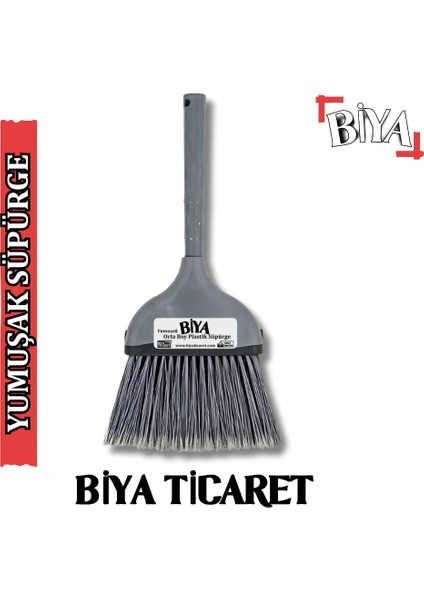 Orta Plastik Süpürge - Yumuşak fiyatları