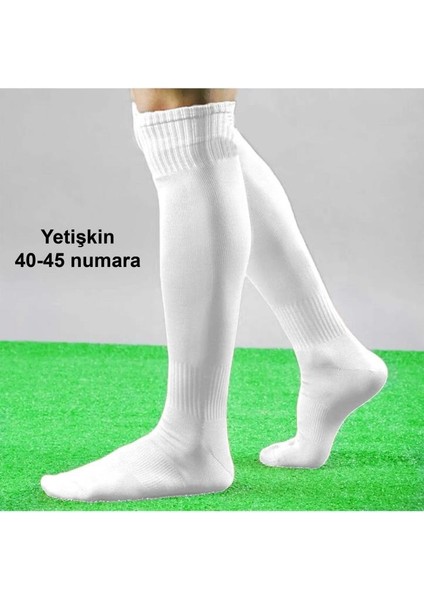 Yetişkin Futbol Maç Çorabı Futbol Tozluk Futbol Halısaha Çorabı Konç 40-45