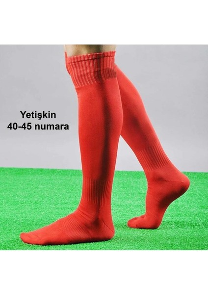 Yetişkin Futbol Maç Çorabı Futbol Tozluk Futbol Halısaha Çorabı Konç 40-45