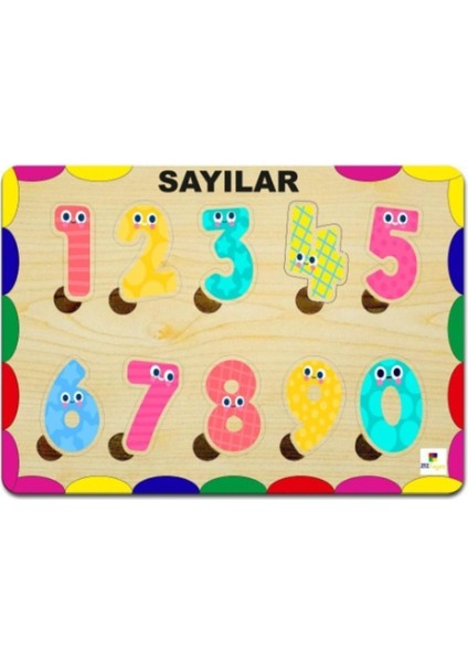 Ahşap Eğitici Puzzle Meyve Sebze Sayılarli 4’lü Set, Çocuklar İçin Eğlenceli Öğrenme indirimleri