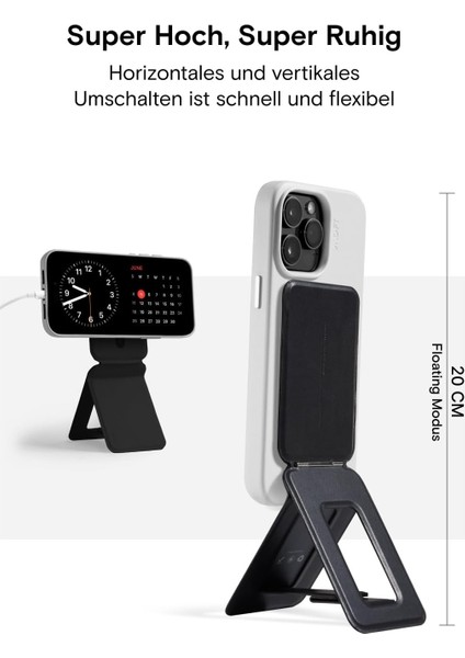 3 Modlu Standlı Magnetik Kartlık Mag Wallet Iphone 12 13 14 15 16 Pro Max Deri Cüzdan Manyetik HD003