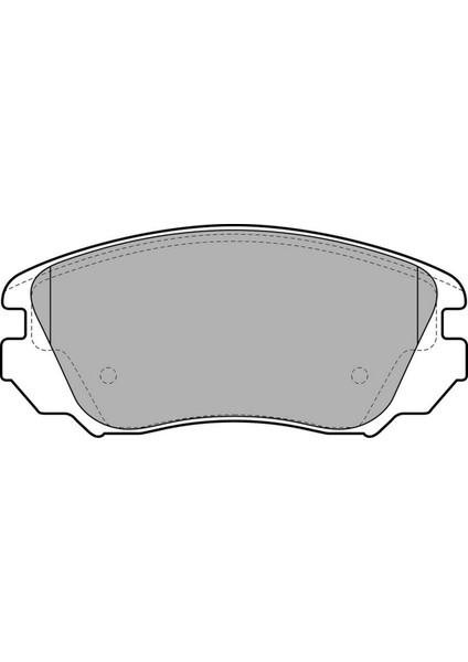 Fren Balatasi Ön Opel Insignia 1.4 / 1.6 08-17, Chevrolet Malibu 2.0 / 2.4 12 - Dpmah