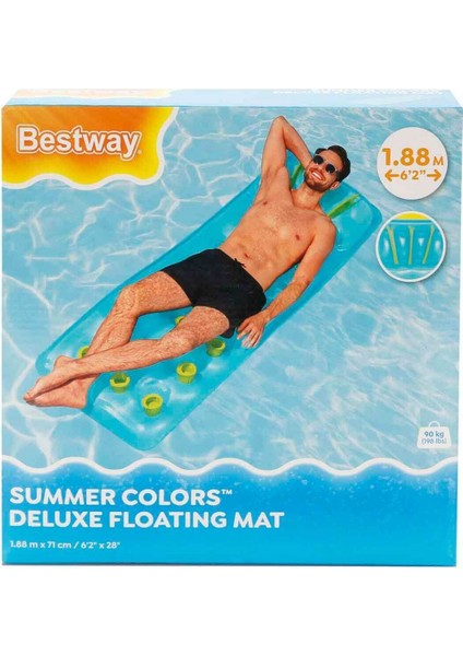 Renkli Deniz Yatağı, Mavi, Konfor ve Eğlence İçin Mükemmel! 3+ Yaş, TR indirimleri