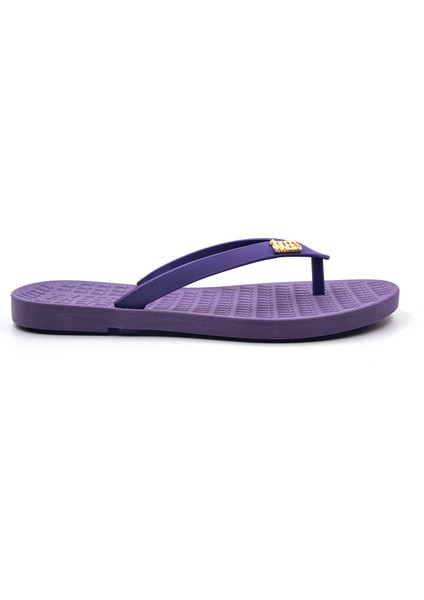 TP201 Mor Renk Flip Flop Kadın Parmak Arası Plaj Terlik