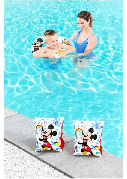 Güven Oyuncak Mickey Mouse Temalı Deniz Simidi ve Kolluk