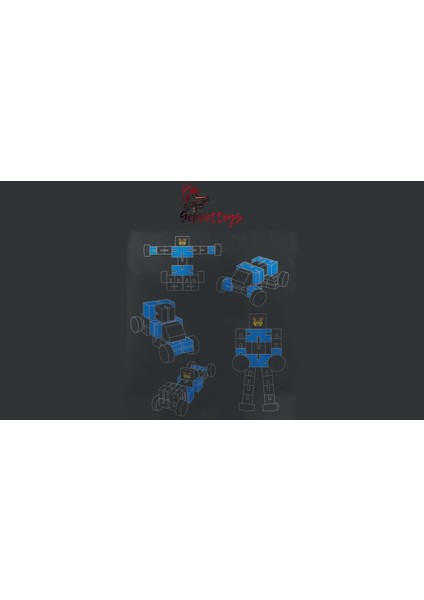Ahşap Transformers Oyuncak