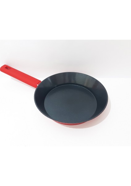 26 cm Tava Indüksiyon Tabanlı Yapışmaz Tava Kızartma Tavası Derin Pişirme Tava