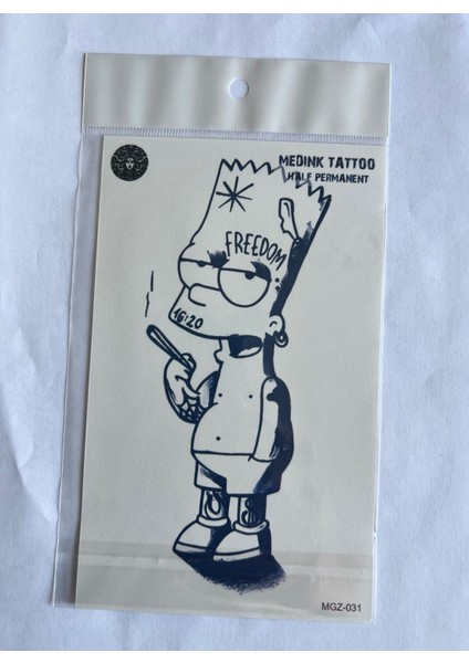 Mücadele 4 Adet Birden3 Hafta Kalıcı Geçici Yapıştırma Dövme 18X11 cm fiyatları