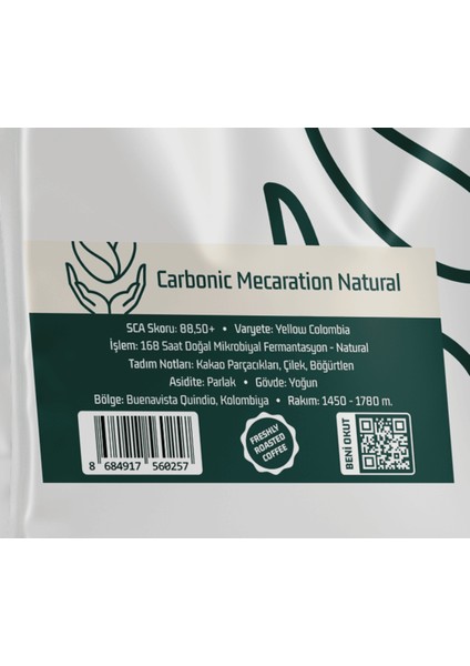 Carbonic Maceration Natural Kahve fiyatları