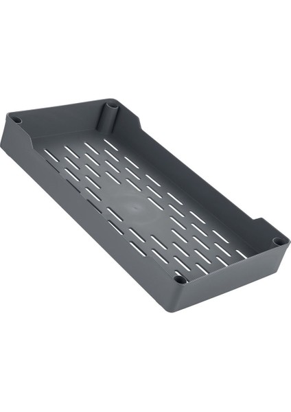 İki katlı tekerlekli mutfak ve banyo düzenleyici, siyah plastik malzeme indirimleri