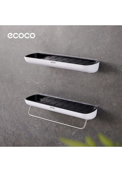 Duvara Yapışkanlı (Ikili) Banyo ve Mutfak Düzenleme Rafı Set Siyah Beyaz fiyatları