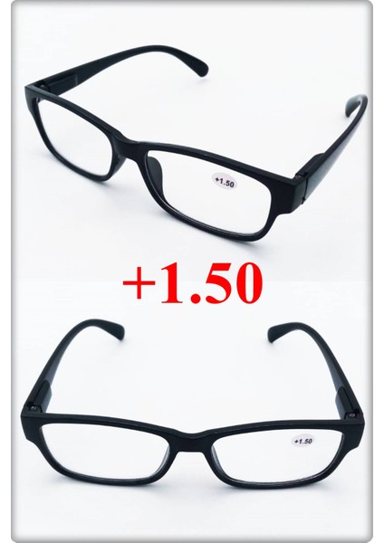 +1.50 Unisex Kitap Okuma ve Bilgisayar Gözlüğü & Yakın Gözlüğü 1 Adet