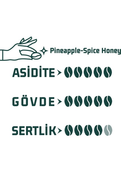 Pineapple- Spice Honey Kahve