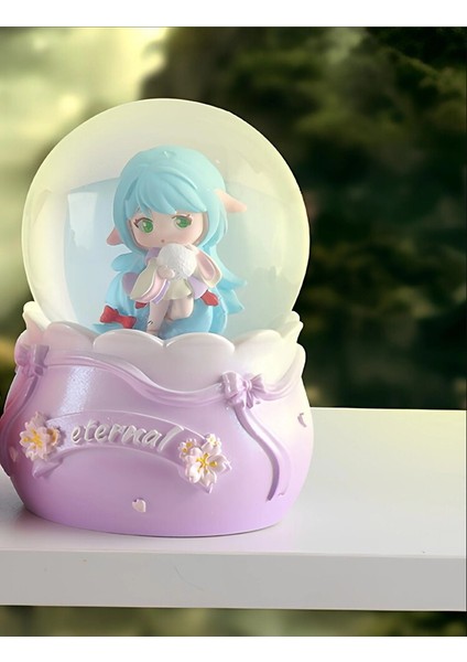 Snowball 45MM Işıklı Kar Küre Yeni Gelen Şubat 2025 1 Adet