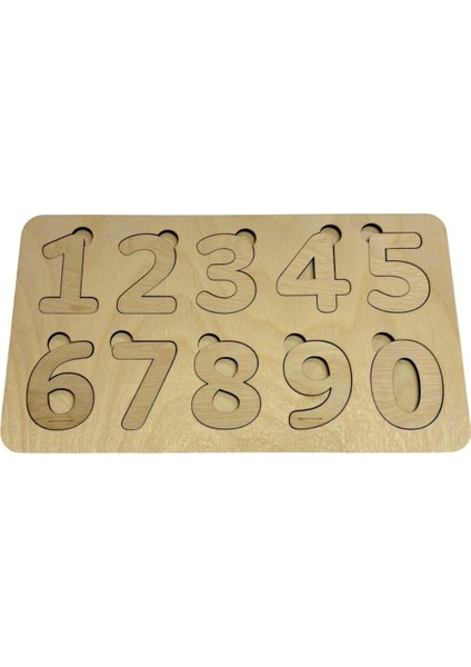 Boyanabilir Rakamlar Puzzle, eğlenceli öğrenme seti, 10 parçalı, 3+ yaş için modelleri