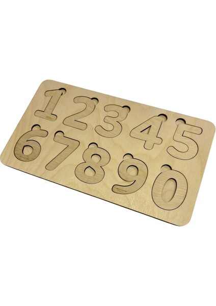 Boyanabilir Rakamlar Puzzle, eğlenceli öğrenme seti, 10 parçalı, 3+ yaş için indirimleri