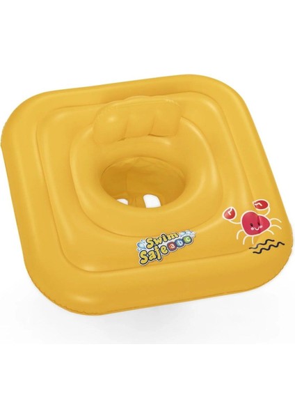 Swim Safe Abc™ Wondersplash™ Üçlü Simit Bebek Kare Bot Binici 76 Cm: Bebeğinizin Suyla Ilk Güvenli