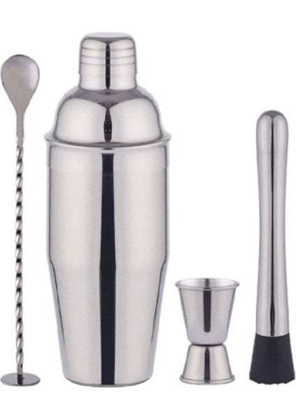 Şık 4 Parça 750 ml Kokteyl Seti, Hızlı ve Kolay Hazırlık İçin Mükemmel